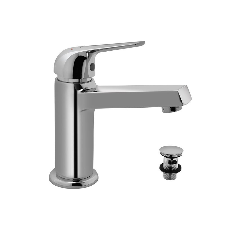 Picture of Single Lever Basin Mixer with Click Clack Waste