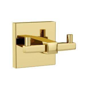 Picture of Double Coat Hook - Auric Gold