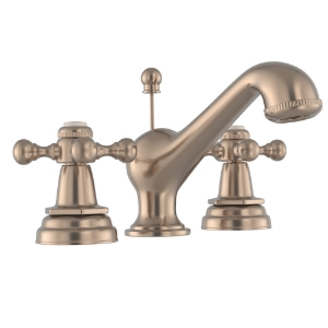 Picture of 3 hole Basin Mixer with pop-up-waste - Gold Dust