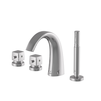 Picture of 4-Hole Thermostatic Bath & Shower Mixer - Chrome
