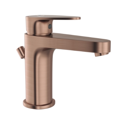 Picture of Single Lever Basin Mixer with Popup Waste - Antique Copper