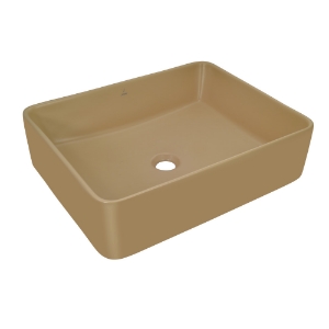 Picture of Thin Rim Table Top Basin - Beige Matt