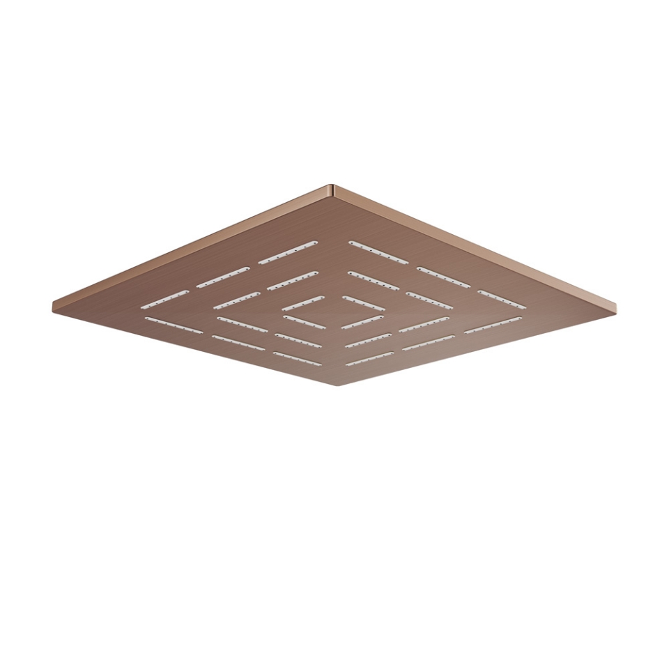 Picture of Square Shape Maze Overhead Shower - Antique Copper