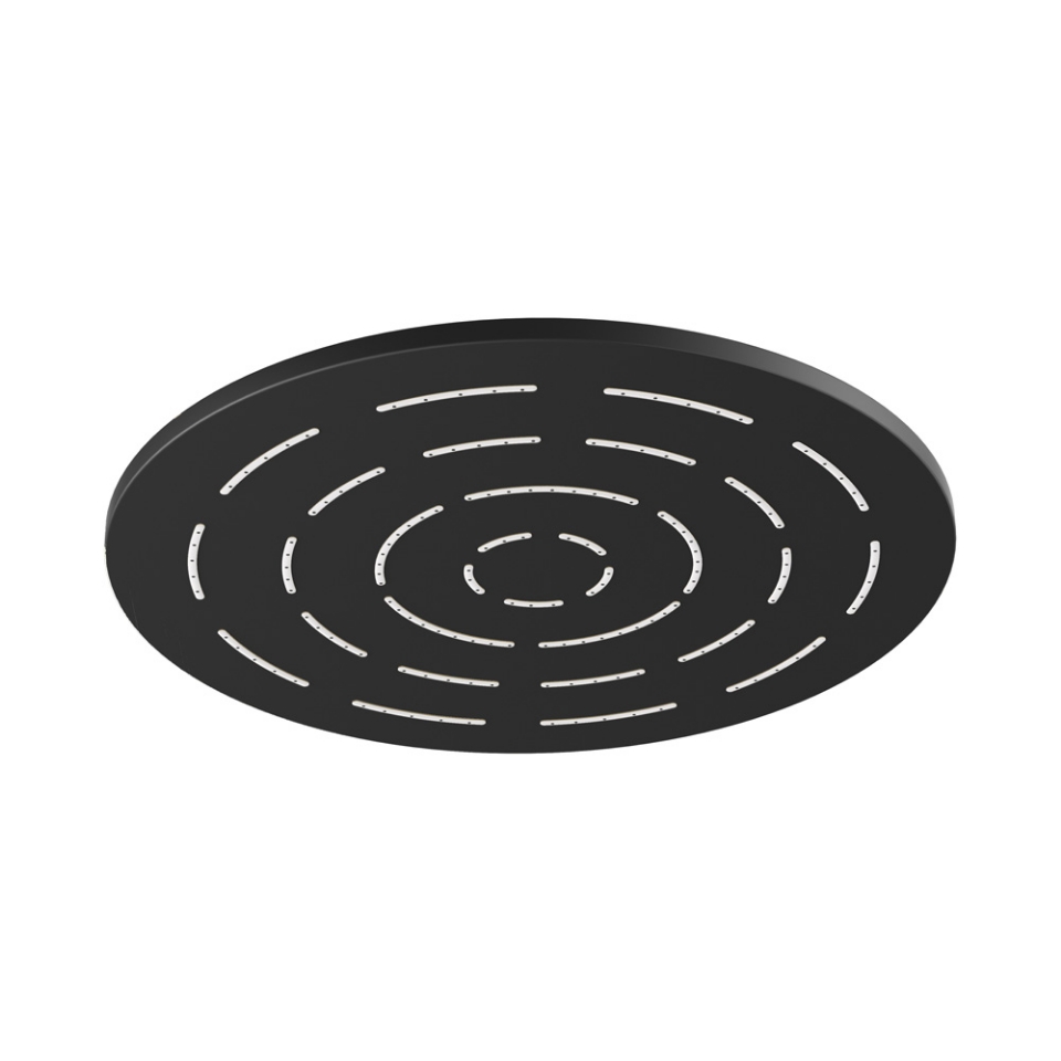 Picture of Round Shape Maze Overhead Shower - Black Matt